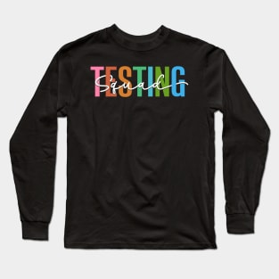 Testing Squad Testing team Long Sleeve T-Shirt